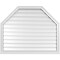 Ekena Millwork Octagonal Top Surface Mount PVC Gable Vent w/ 2"W x 2"P Brickmould Sill Frame, 42"W x 34"H GVPOT42X3403SF - alternate 1